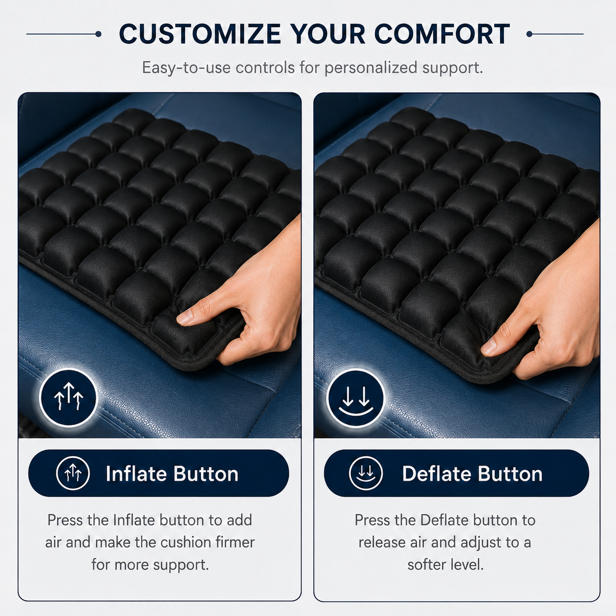 Hoxxen Adjustable Travel Cushion