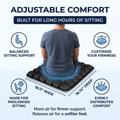LIVE-Hoxxen Adjustable Travel Cushion